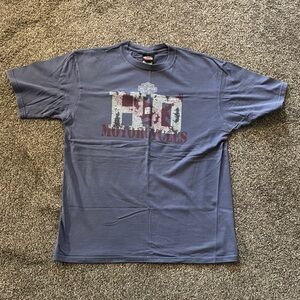 Harley-Davidson Blue Short Sleeve Tee Urban Style